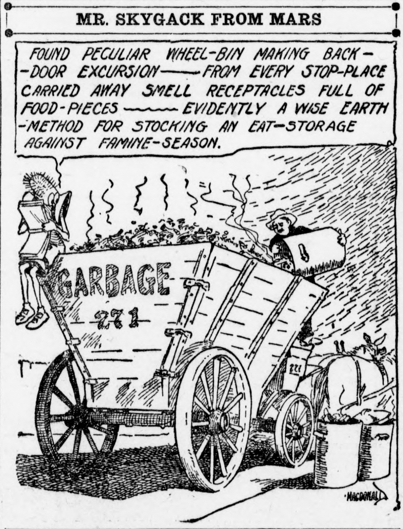 Illustration for article titled Was Mr. Skygack the First Alien Character in Comics?